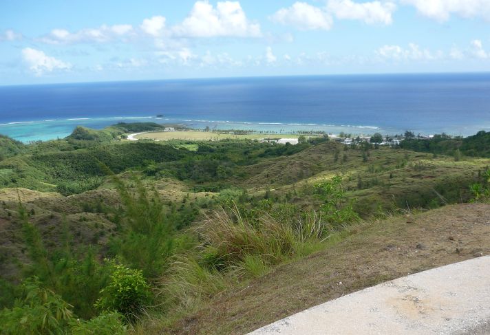 Apra Harbor from the Nimitz Hill Overlook